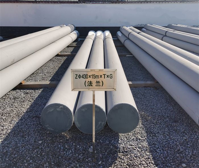 常德430×15米×T×G砼电力电杆